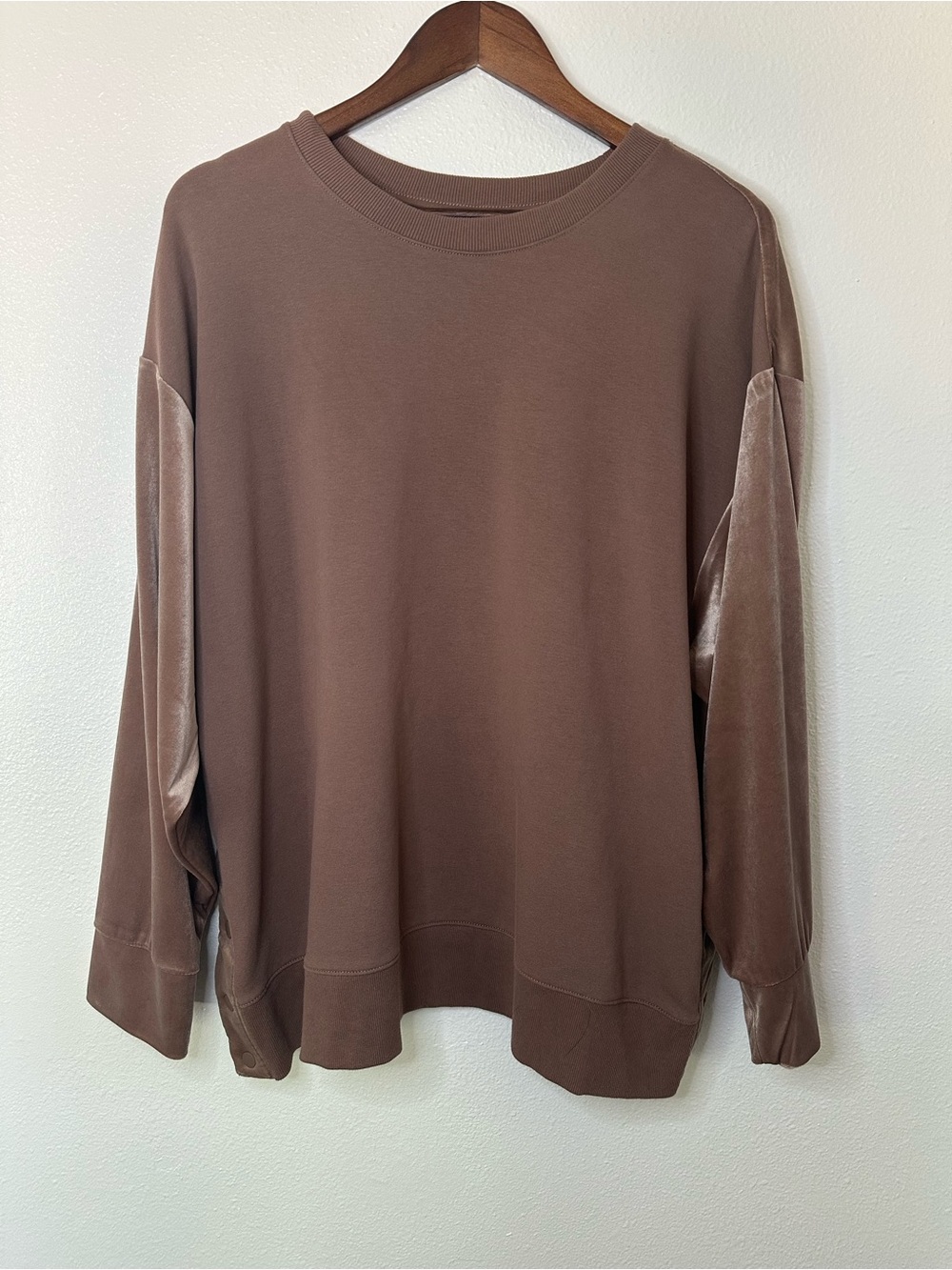 Athleta Neutral Brown Crewneck Sweatshirt Size 1X